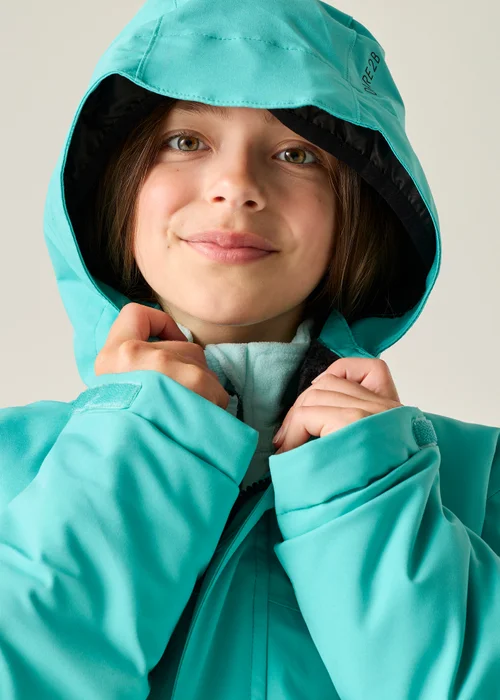 Dare 2b Turquoise Shredder II Waterproof Jacket (3-13 years) - 11-12 Yrs Image 6
