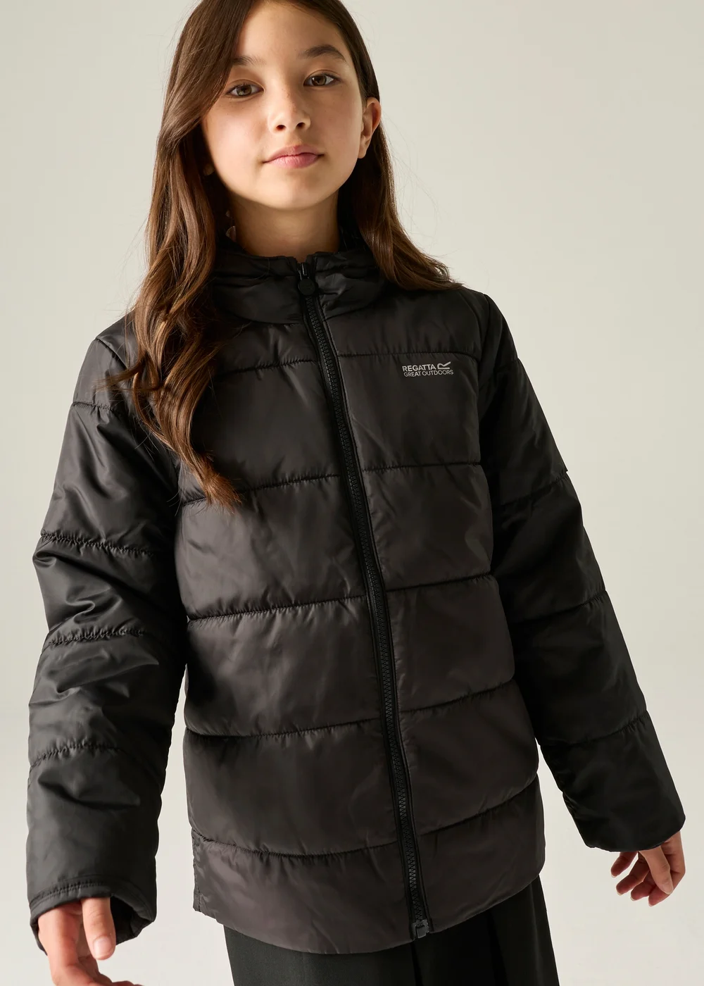 Regatta Black Halkner Thermoguard Insulated Jacket (3-13 years) - 9-10 Yrs Image 6