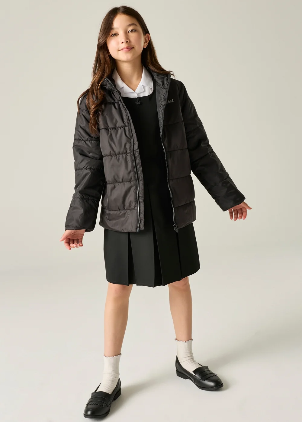 Regatta Black Halkner Thermoguard Insulated Jacket (3-13 years) - 9-10 Yrs Image 3