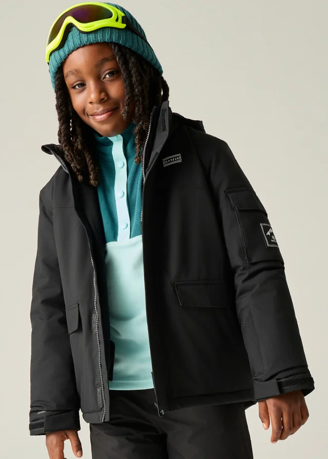 Dare 2b Black Shredder II Waterproof Jacket (3-13 years)