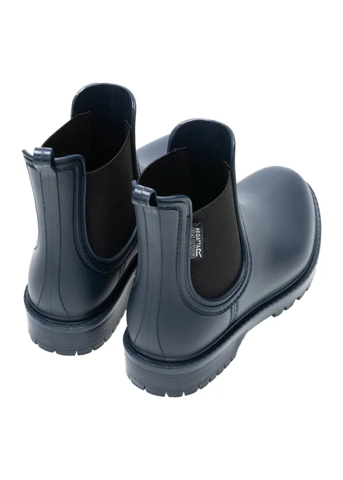 Regatta Navy Harriet II Junior Waterproof Welly (Younger 7 - Older 5) - 5 Image 2
