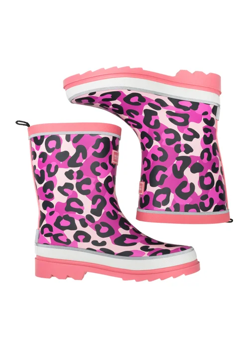 Regatta Pink Mudplay III Waterproof Welly (Younger 7 - Older 5) - 12 Infants Image 3