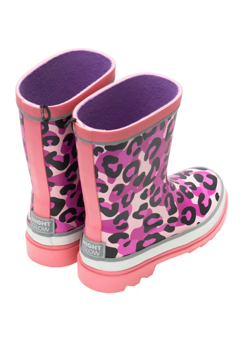 Regatta Pink Mudplay III Waterproof Welly (Younger 7 - Older 5) - 12 Infants Image 2
