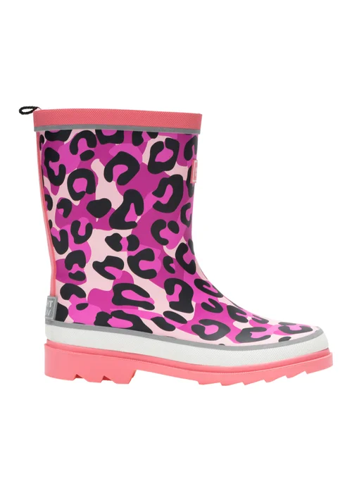 Regatta Pink Mudplay III Waterproof Welly (Younger 7 - Older 5) - 12 Infants Image 1