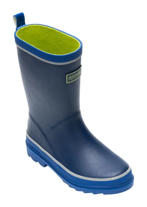 Regatta Blue Foxfire Breathable Welly (Younger 7 - Older 5) - 2.5 Infants Image 4