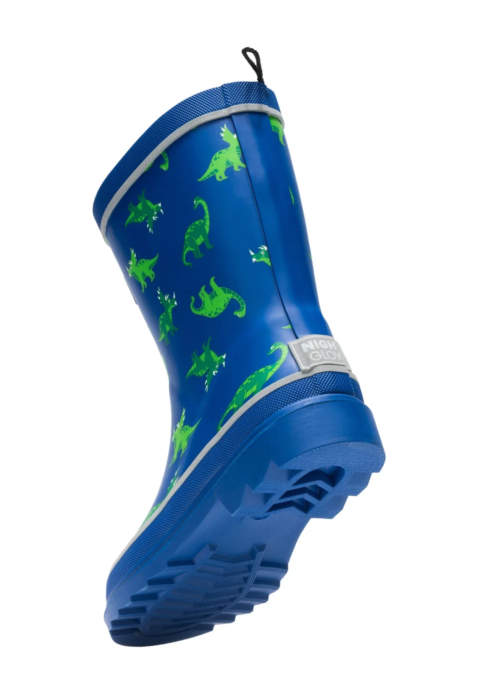 Regatta Blue Dino Mudplay III Waterproof Welly (Younger 7 - Older 5) - 8 infants Image 6