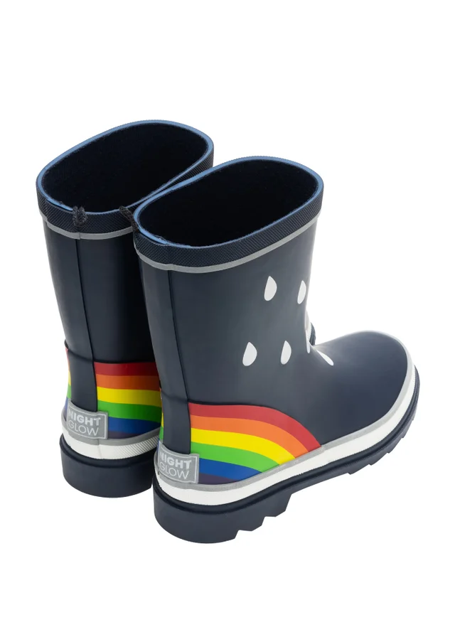 Regatta Navy Mudplay III Waterproof Welly (Younger 7 - Older 5)