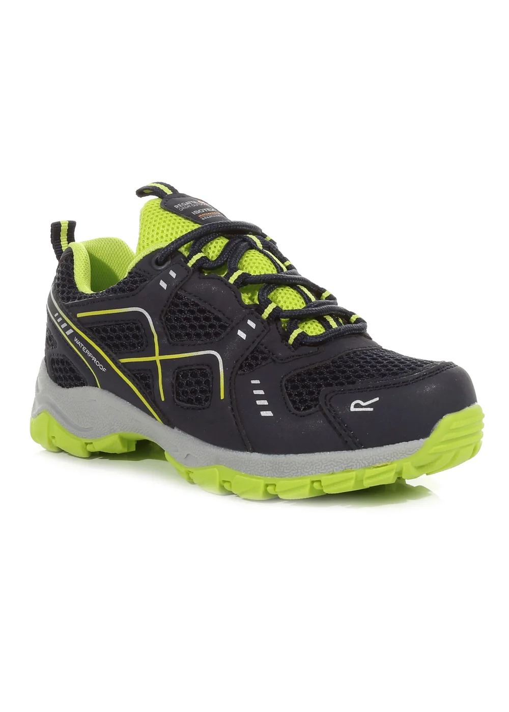 Regatta Navy Vendeavour Junior Waterproof Walking Shoe (Younger 7 - Older 5) - 12 Infants Image 2