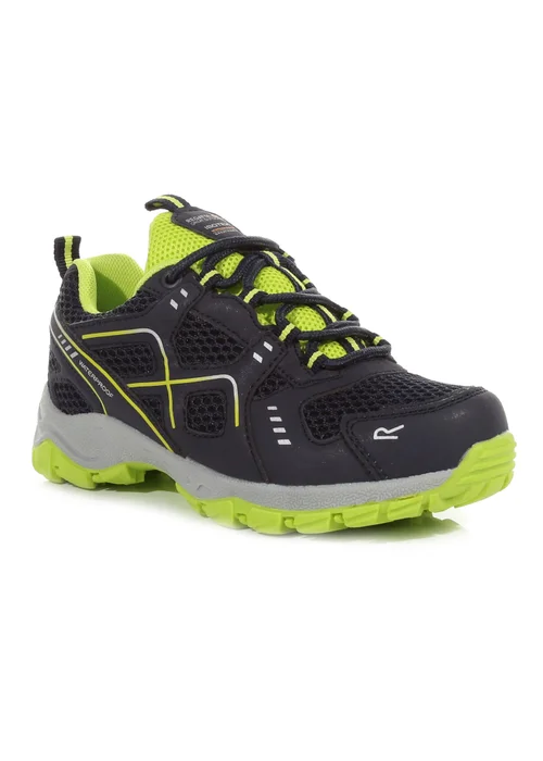 Regatta Navy Vendeavour Junior Waterproof Walking Shoe (Younger 7 - Older 5) - 12 Infants Image 2