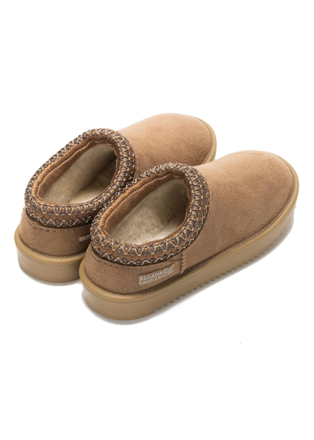 Regatta Tan Risley Waterproof Mule (Younger 7 - Older 5) - 13 Infants Image 2