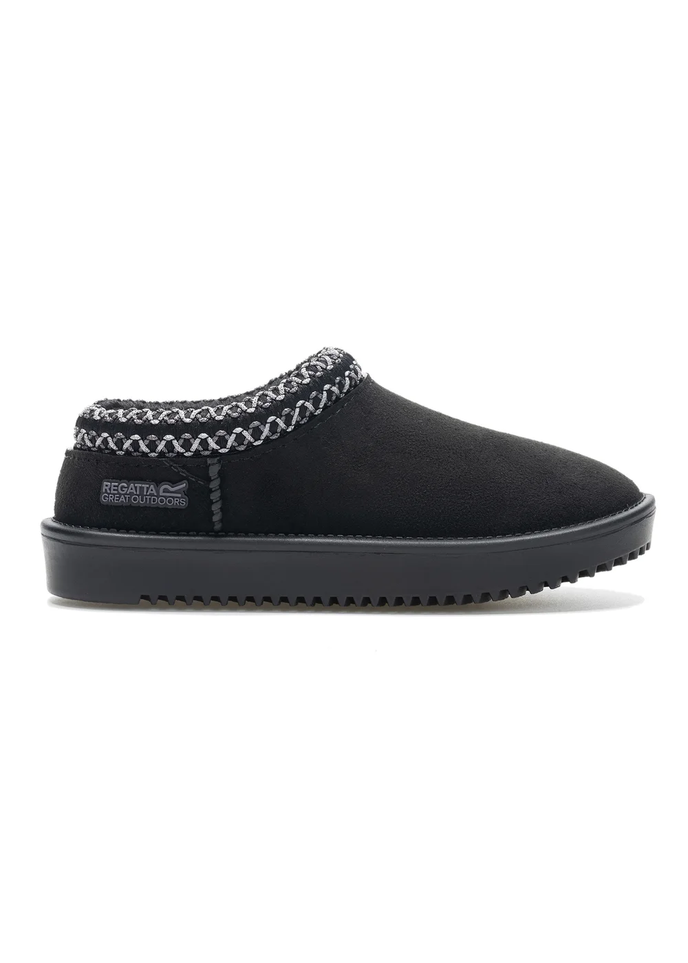 Regatta Black Risley Waterproof Mule (Younger 7 - Older 5) - 7 Infants Image 1