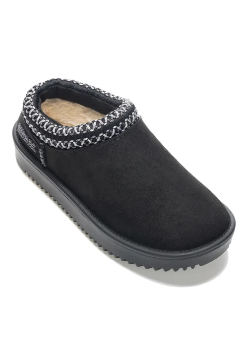 Regatta Black Risley Waterproof Mule (Younger 7 - Older 5) - 7 Infants Image 4