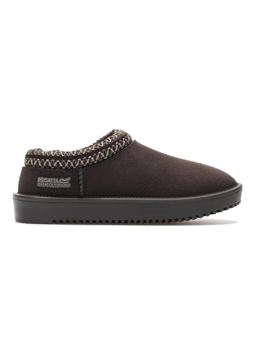 Regatta Chocolate Risley Waterproof Mule (Younger 7 - Older 5) - 2 Infants Image 1