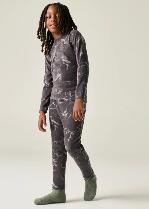 Dare 2b Black Thermal Comfortable Baselayer Set (3-13 years) - 9-10 Yrs Image 6