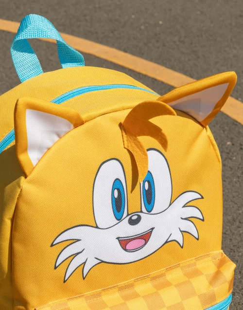 Vanilla Underground Sonic the Hedgehog Unisex Kids Yellow Tails Backpack (One Size) - One Size Adjustable Image 2