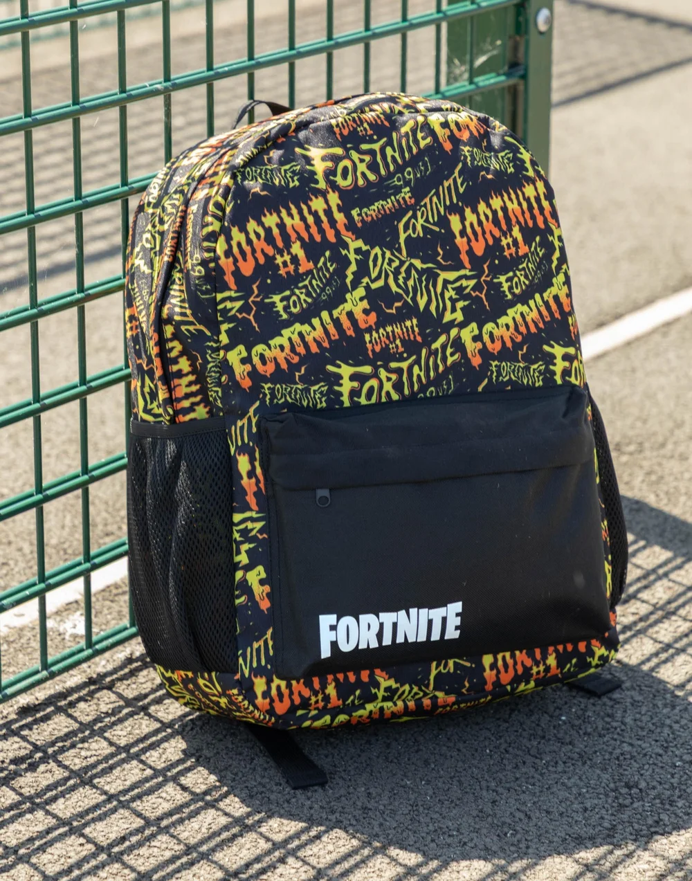 Vanilla Underground Fortnite Unisex Kids Black Logo Backpack (One Size) - One Size Adjustable Image 3