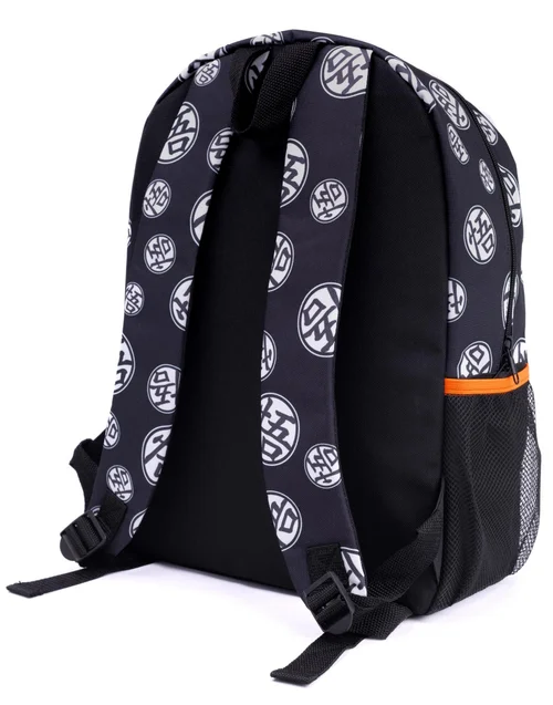 Vanilla Underground Dragon Ball Z Boys Black Goku 4 Piece Backpack Set (One Size) - One Size Adjustable Image 2