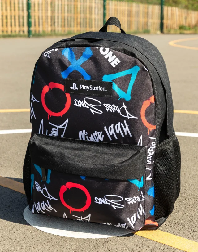 Vanilla Underground PlayStation Unisex Kids Multicoloured Logo Backpack (One Size)