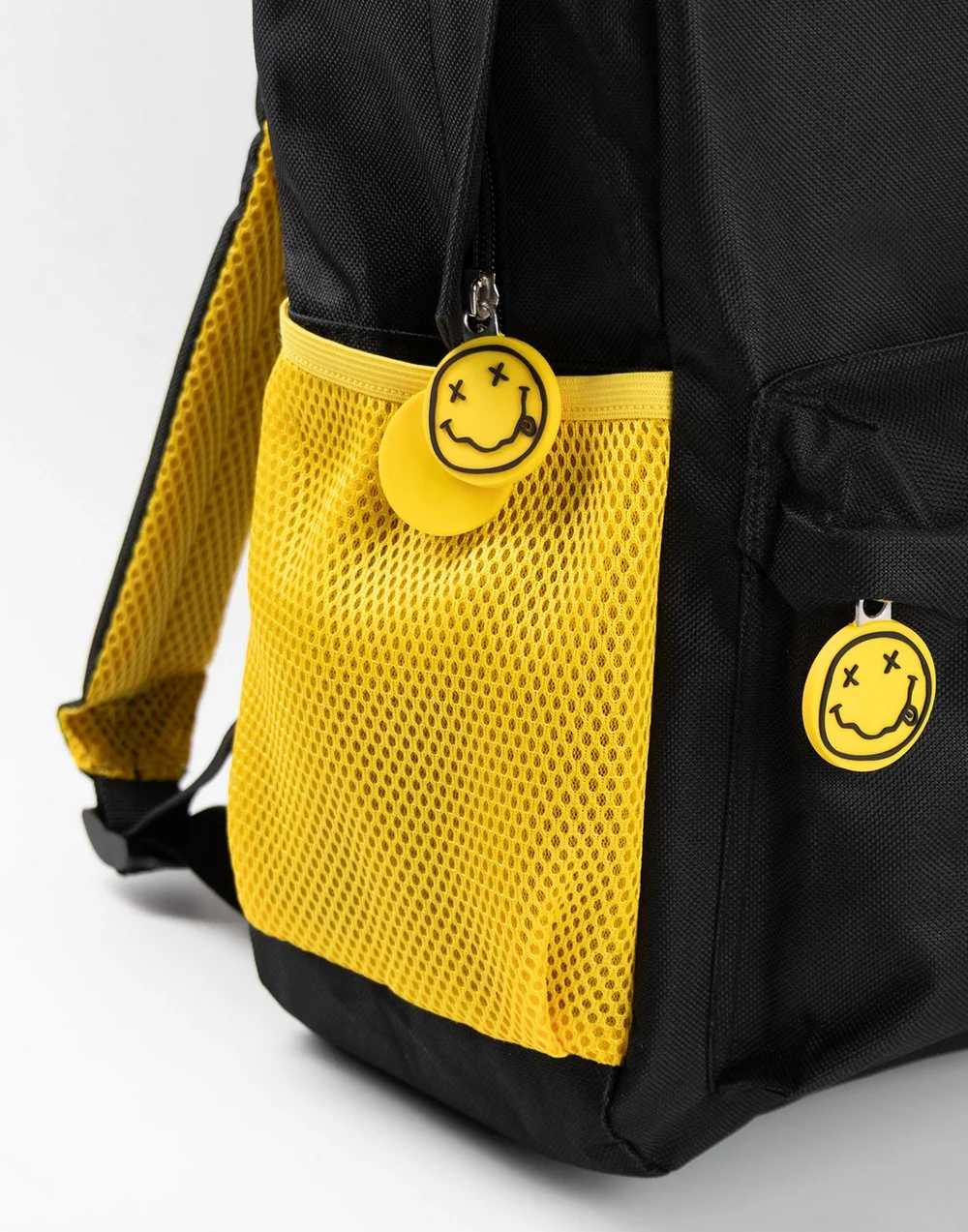 Vanilla Underground Nirvana Unisex Black Logo Backpack (One Size) - One Size Adjustable Image 3