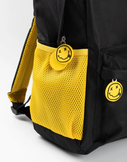 Vanilla Underground Nirvana Unisex Black Logo Backpack (One Size) - One Size Adjustable Image 3
