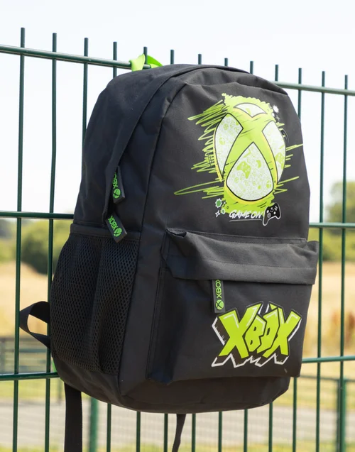 Vanilla Underground Xbox Unisex Kids Black Logo Backpack (One Size) - One Size Adjustable Image 4