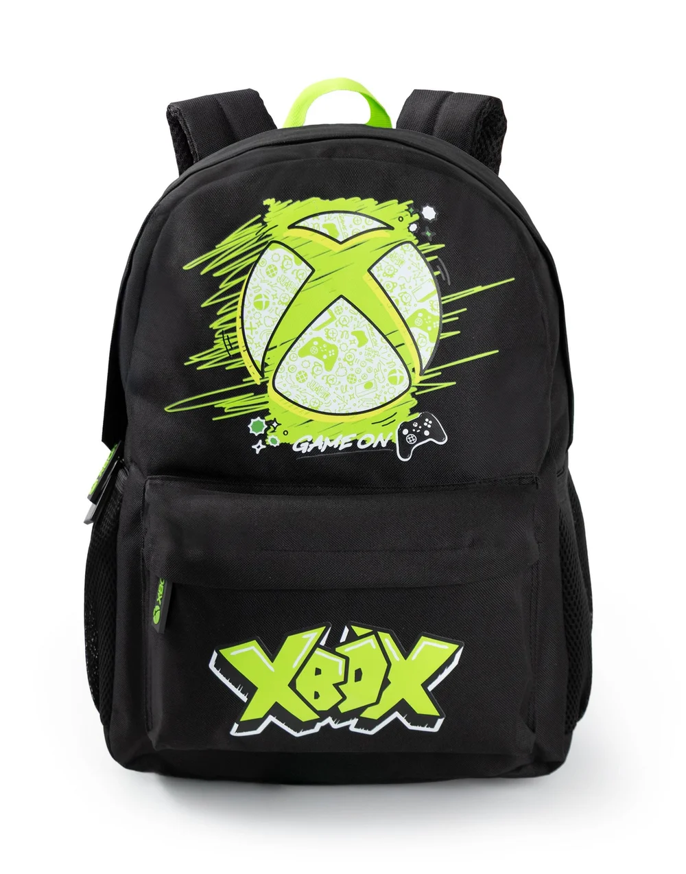 Vanilla Underground Xbox Unisex Kids Black Logo Backpack (One Size) - One Size Adjustable Image 1