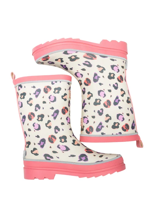 Regatta Leopard Foxfire Breathable Welly (Younger 7 - Older 5) - 8 infants Image 2