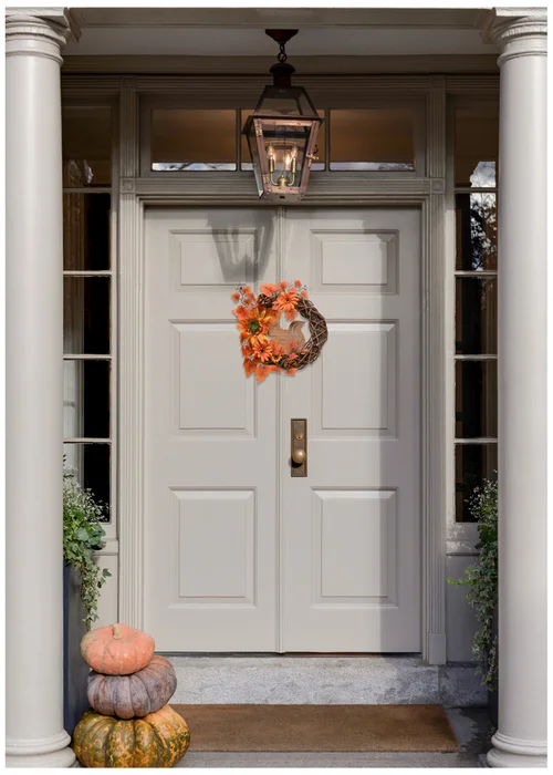Country Living Handmade Autumn Wreath With A Squirrel - One Size Image 2