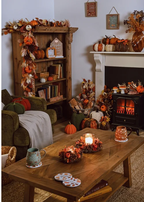 Country Living Autumn Garland - Large - 6ft Image 5