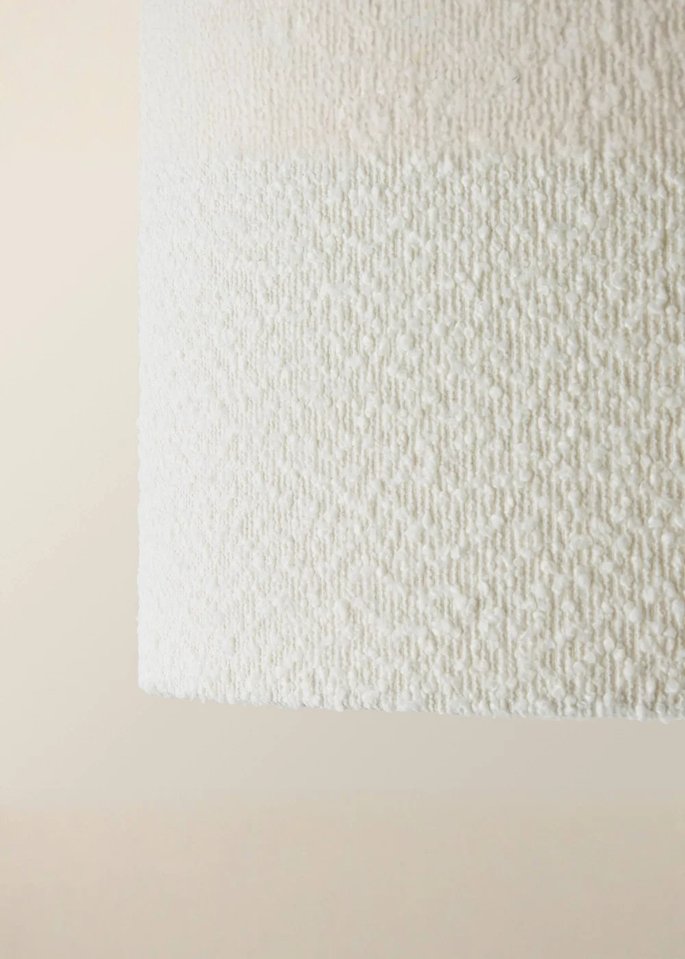 ValueLights Balan Gold Table Lamp with Cream Boucle Shade - One Size Image 6