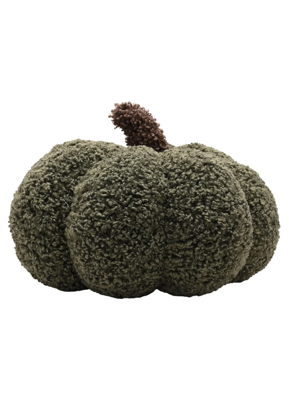 Country Living Pumpkin Cushion - Green - One Size Image 2