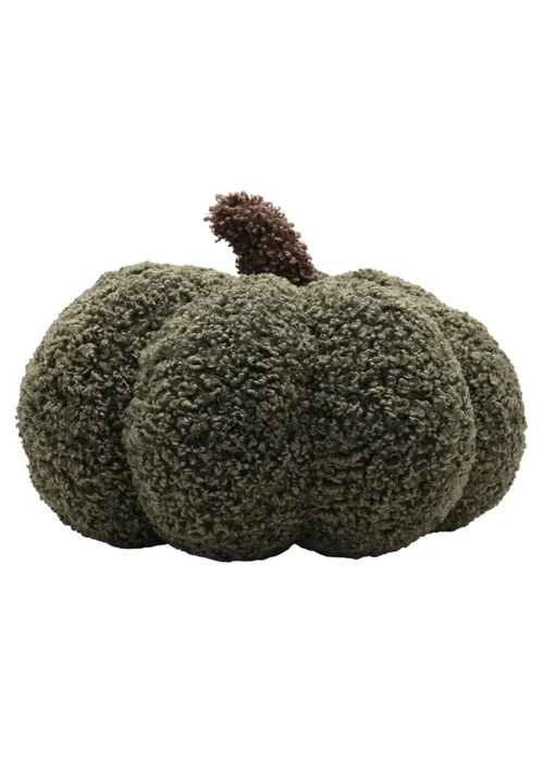 Country Living Pumpkin Cushion - Green - One Size Image 2