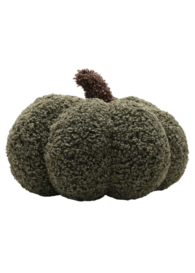 Country Living Pumpkin Cushion - Green