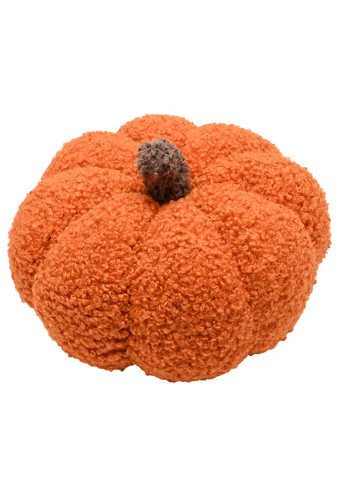 Country Living Pumpkin Cushion - Orange - One Size Image 3