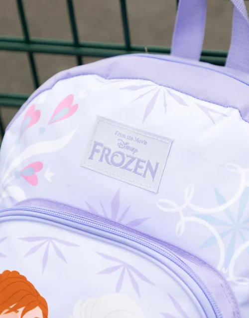 Vanilla Underground Disney Frozen Girls Purple Anna & Elsa Backpack (One Size) - One Size Image 3