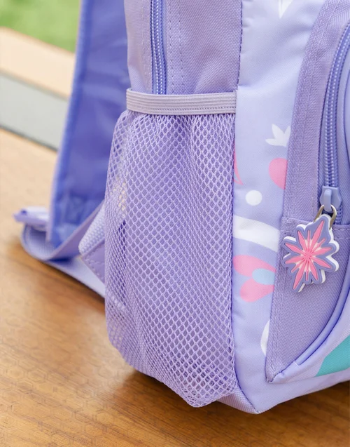 Vanilla Underground Disney Frozen Girls Purple Anna & Elsa Backpack (One Size) - One Size Image 5