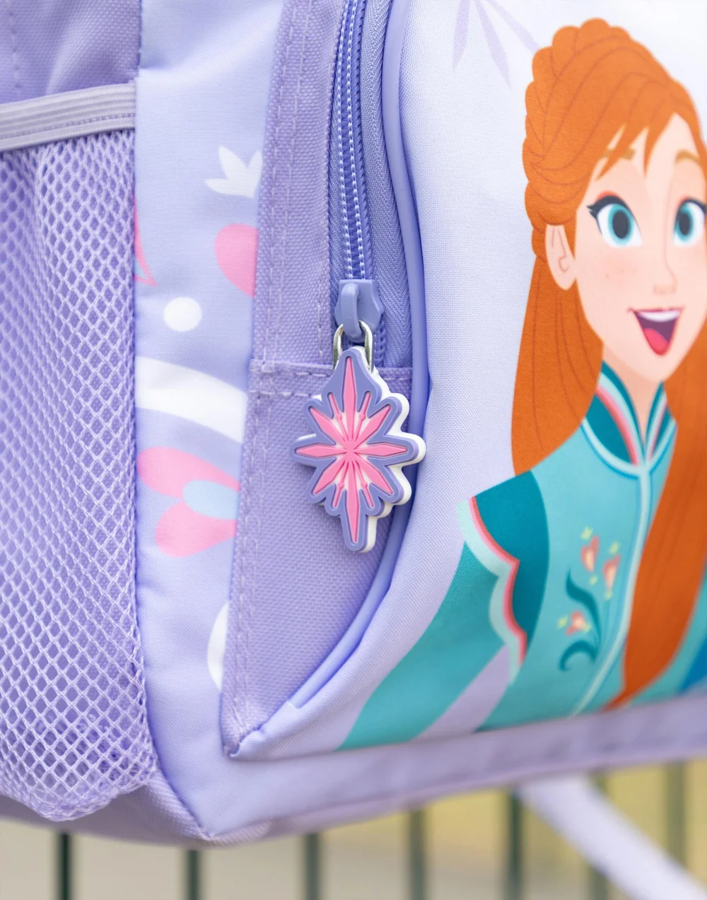 Vanilla Underground Disney Frozen Girls Purple Anna & Elsa Backpack (One Size) - One Size Image 4