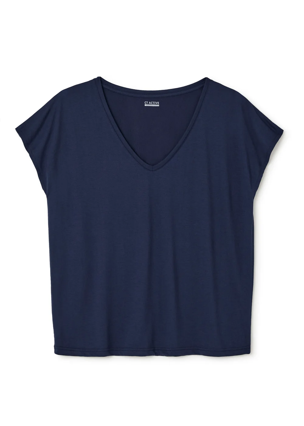 CT Active Dark Sky Short Sleeve V-Neck Top - 16 Image 4
