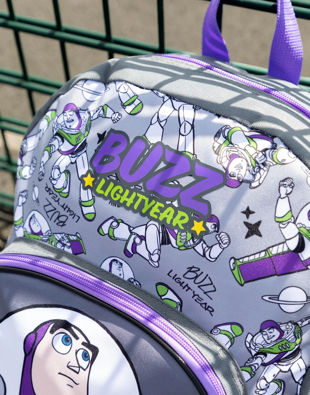 Vanilla Underground Disney Toy Story Boys Grey Buzz Wings Backpack (One Size) - One Size Image 2