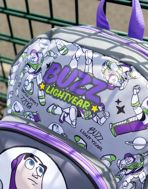 Vanilla Underground Disney Toy Story Boys Grey Buzz Wings Backpack (One Size) - One Size Image 2