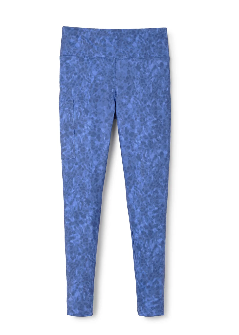 CT Active Pale Sky Stretch Print Leggings With Pockets - 10/L27 Image 4