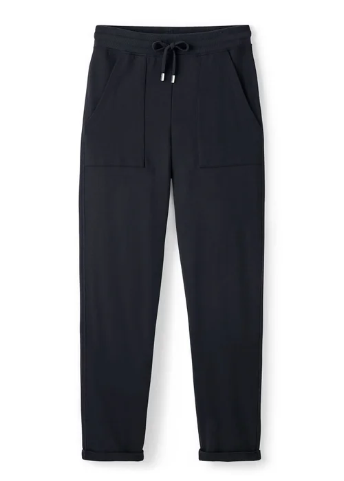 CT Active Black Turn Up Jersey Joggers - 20 Image 4