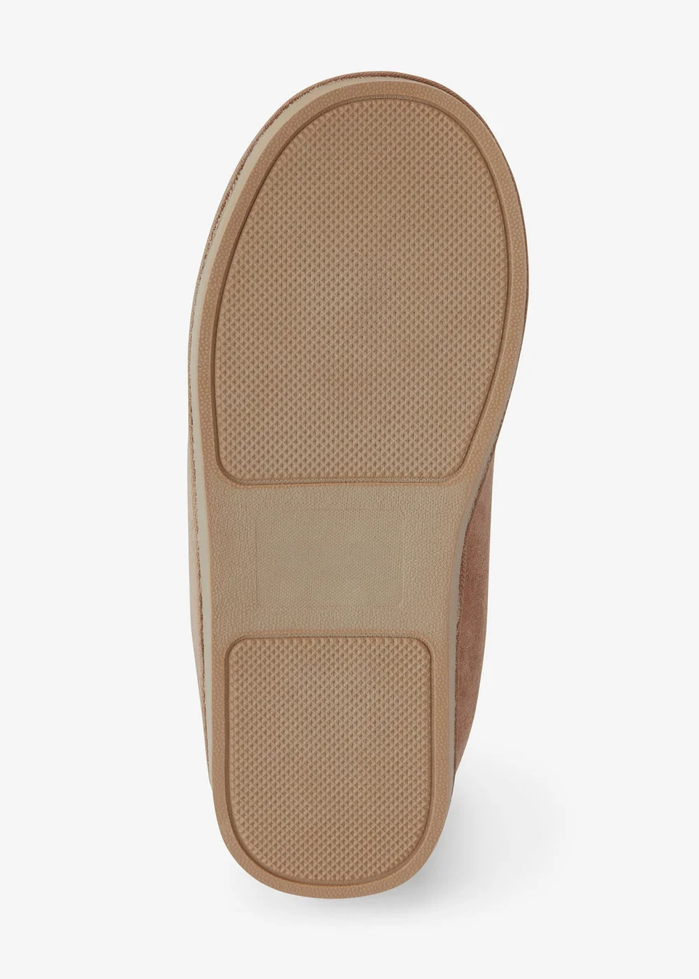 Cotton Traders Caramel Faux Fur Lined Slippers - 8 Image 3