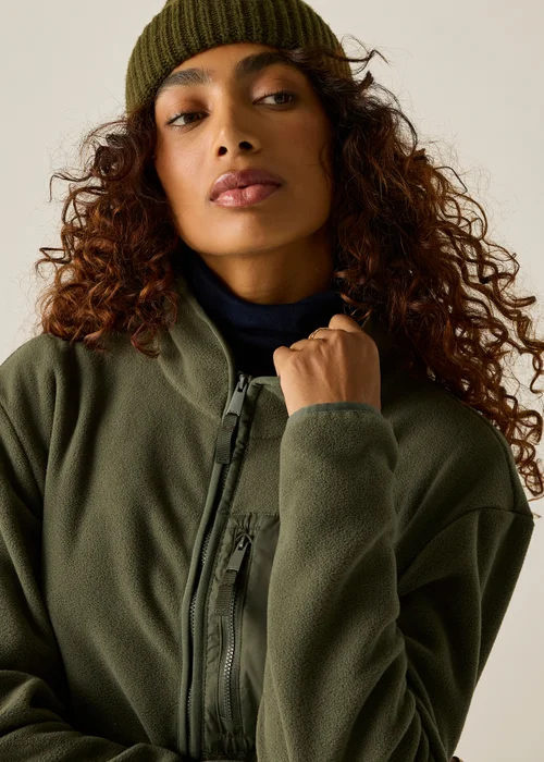 Regatta Khaki Frankie Half Zip Warm Fleece - 10 Image 1
