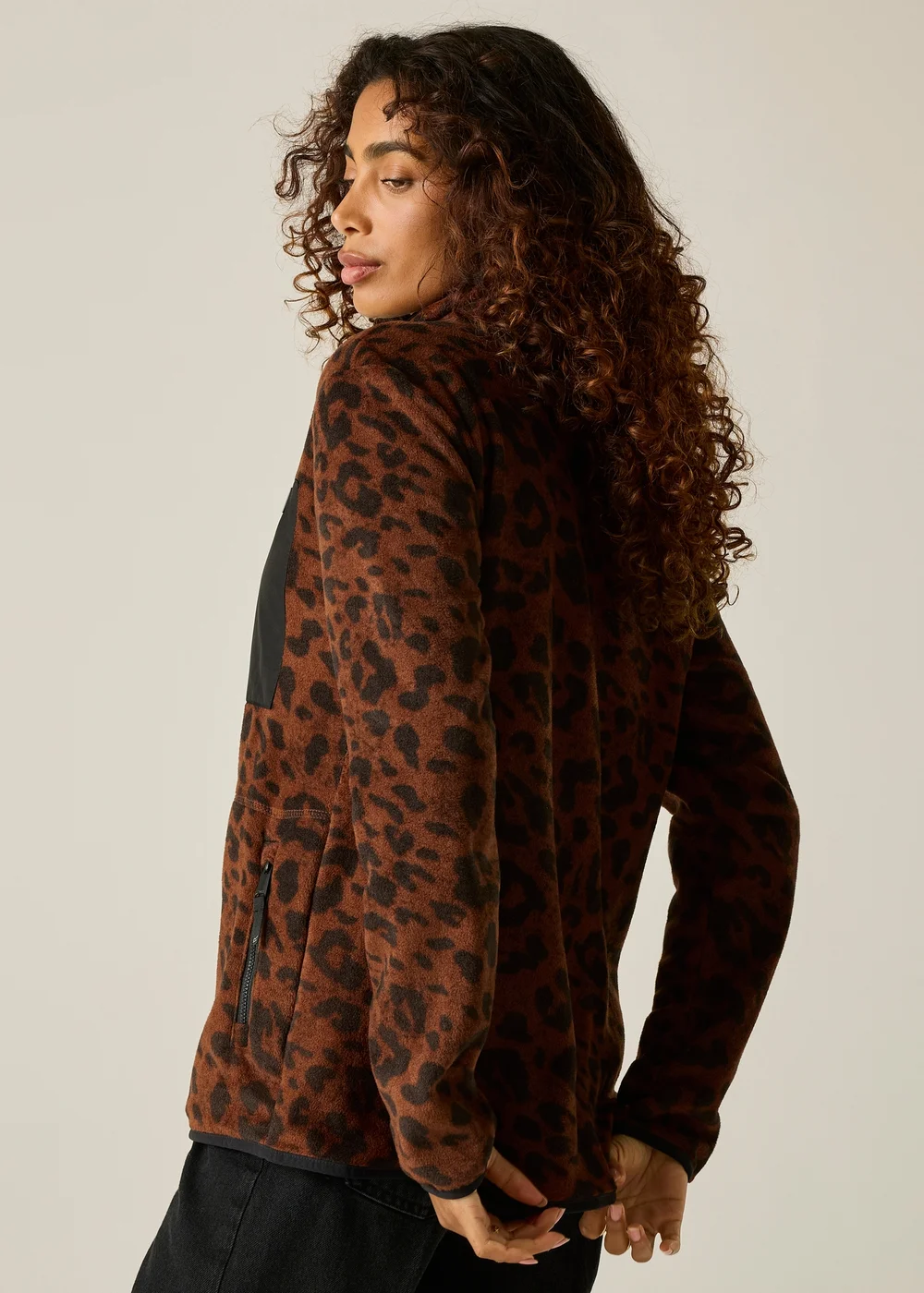Regatta Leopard Frankie Half Zip Warm Fleece - 16 Image 3