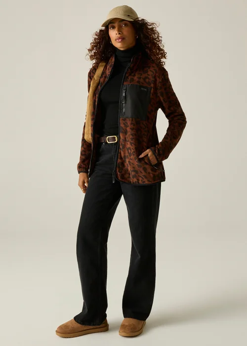 Regatta Leopard Frankie Half Zip Warm Fleece - 16 Image 4