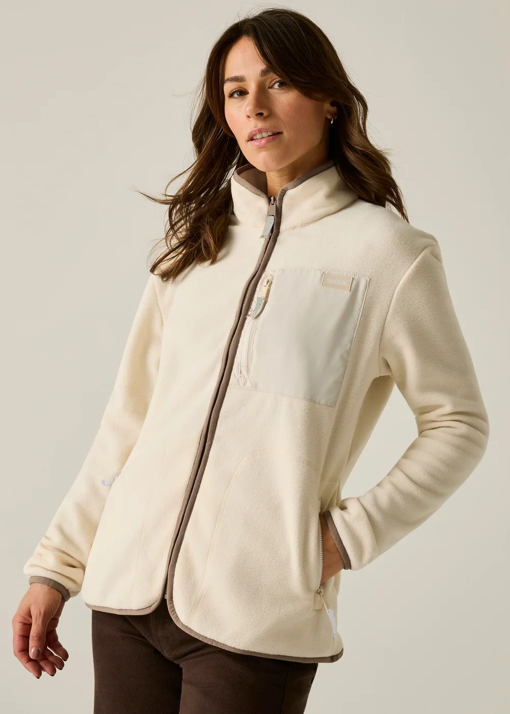 Regatta Beige Frankie Full Zip Warm Fleece - 8 Image 2
