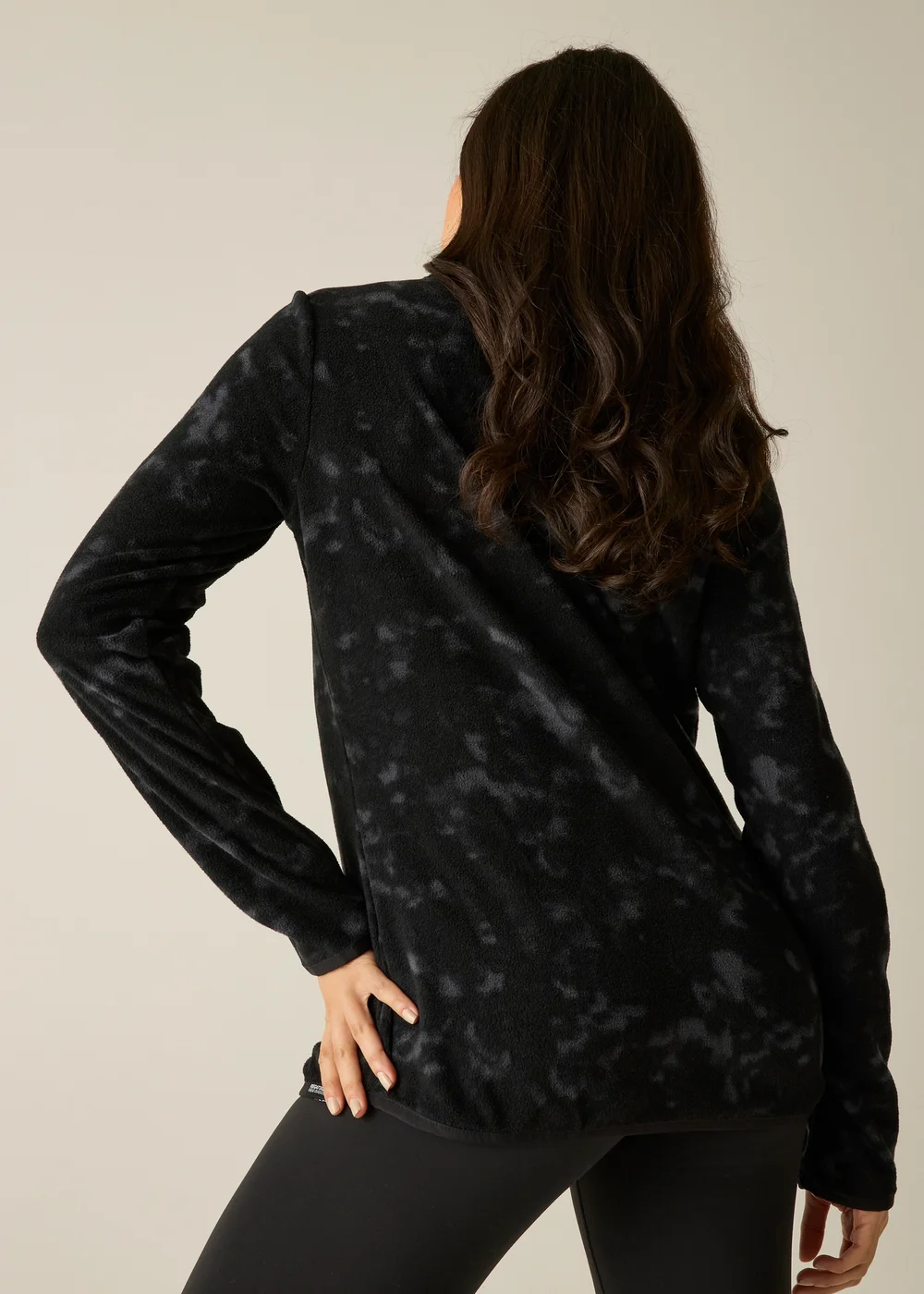 Regatta Black Margot 1/4 Zip Soft Fleece - 14 Image 2