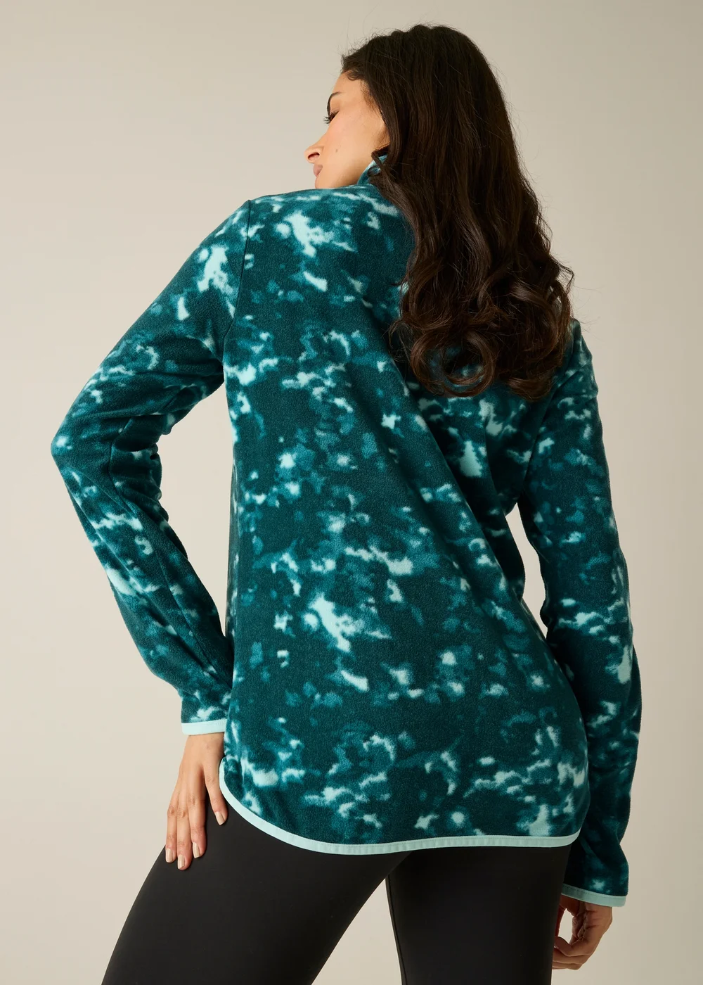 Regatta Turquoise Margot 1/4 Zip Soft Fleece - 14 Image 2