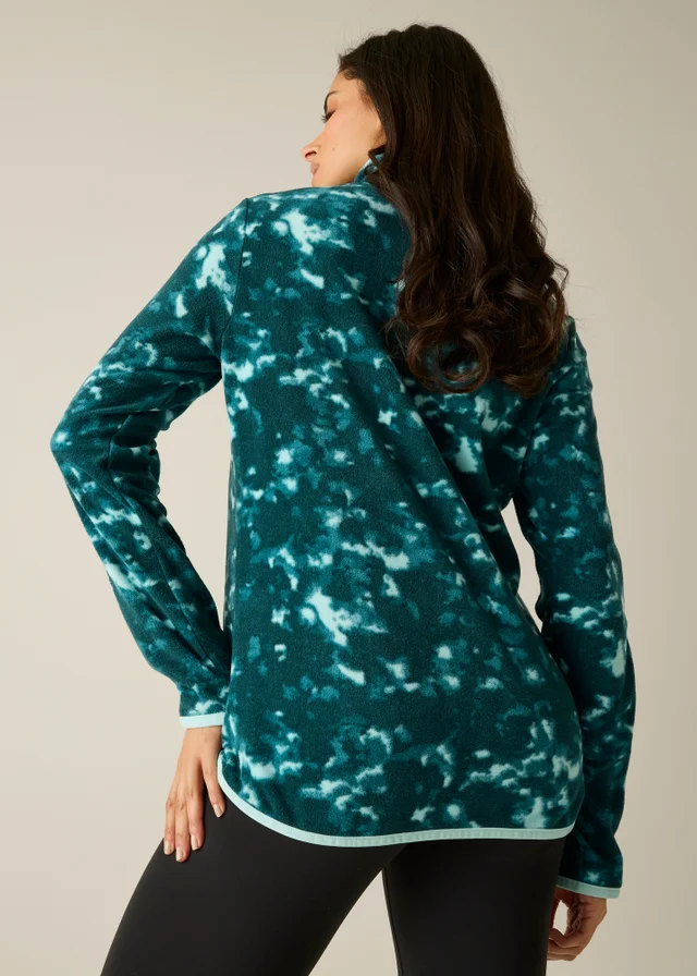 Regatta Turquoise Margot 1/4 Zip Soft Fleece